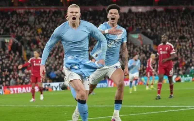 رقم قياسي جديد.. هالاند يعزز سجل مانشستر سيتي في البريميرليج